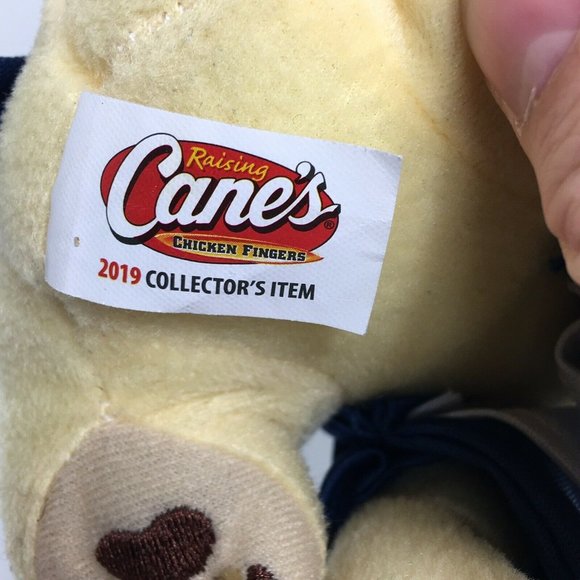 Raising Canes Chicken Push Puppy Dog 4th Of July Stars Stripes Red White Blue 7" - Picture 7 of 12